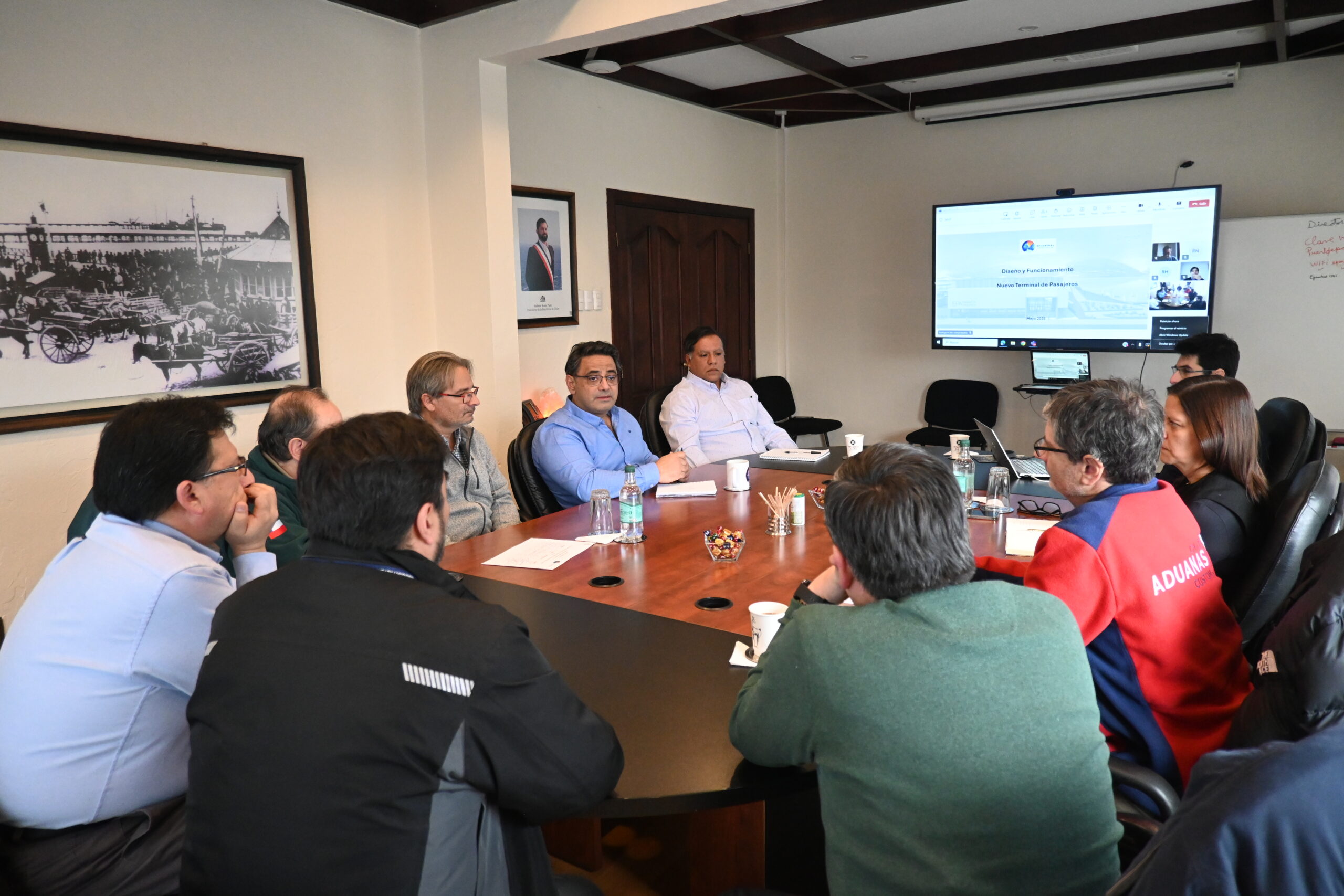 INICIAMOS RONDA DE SOCIABILIZACIÓN DEL FUTURO TERMINAL DE PASAJEROS A ORGANISMOS EN PUNTA ARENAS